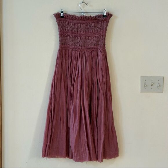 Free People Ravenna Convertible Maxi Skirt - Mauve - Picture 5 of 8